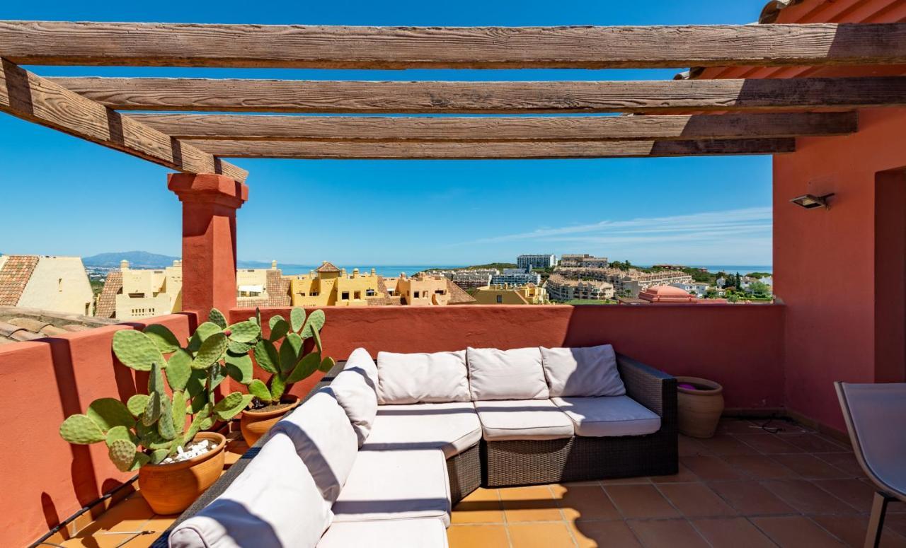 Апартаменты Colinas El Hacho 2320 Sea View Манилва Экстерьер фото