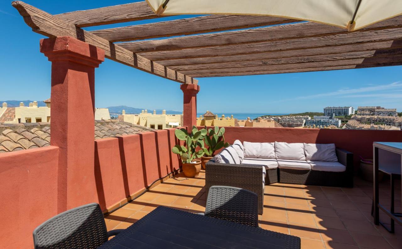 Апартаменты Colinas El Hacho 2320 Sea View Манилва Экстерьер фото